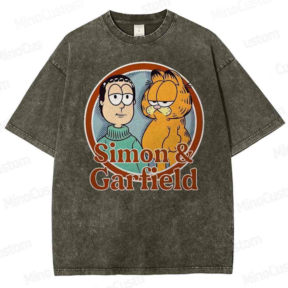 Simon and the Fat Cat Washed T-Shirt 