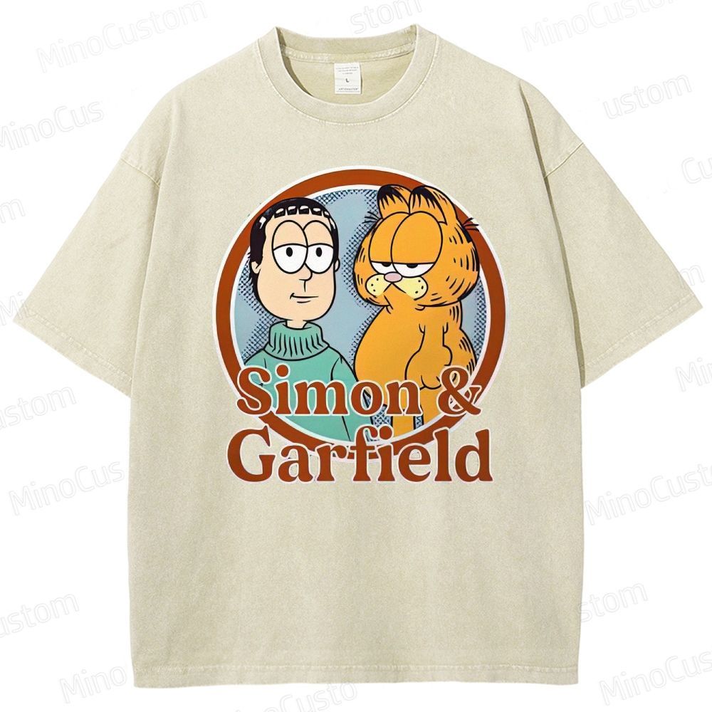 Simon and the Fat Cat Washed T-Shirt 
