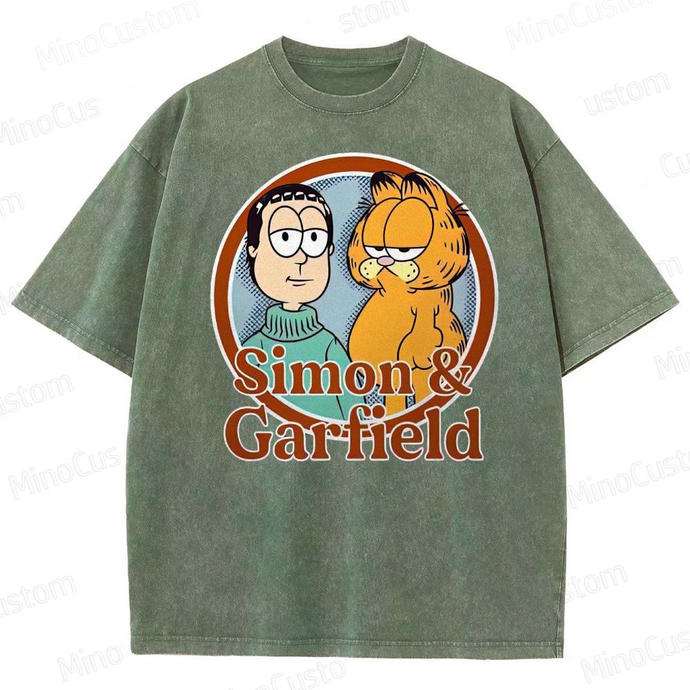 Simon and the Fat Cat Washed T-Shirt 