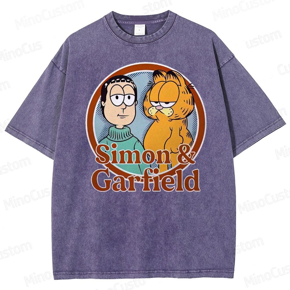 Simon and the Fat Cat Washed T-Shirt 