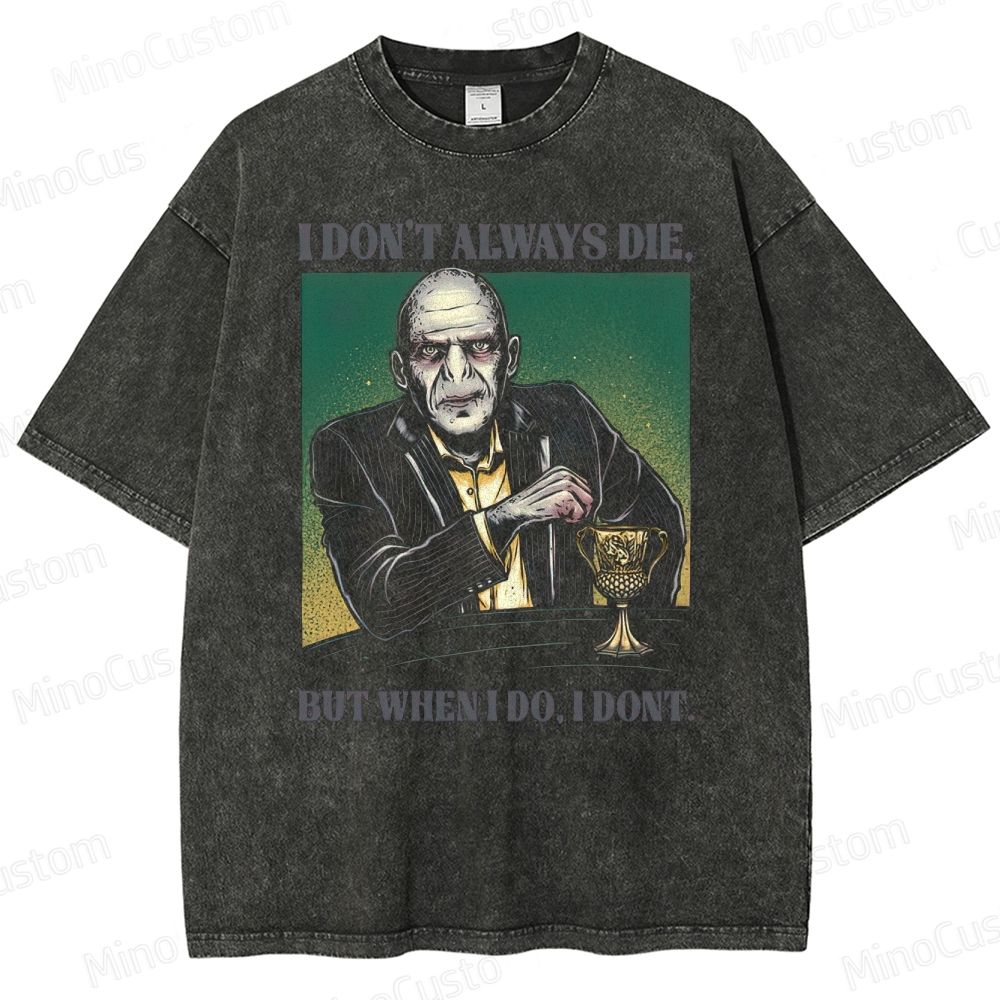 Funny Voldemort Meme Washed T-Shirt 