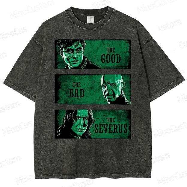 The Good, The Bad, And The Severus Washed T-Shirt 