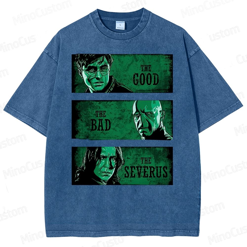 The Good, The Bad, And The Severus Washed T-Shirt 