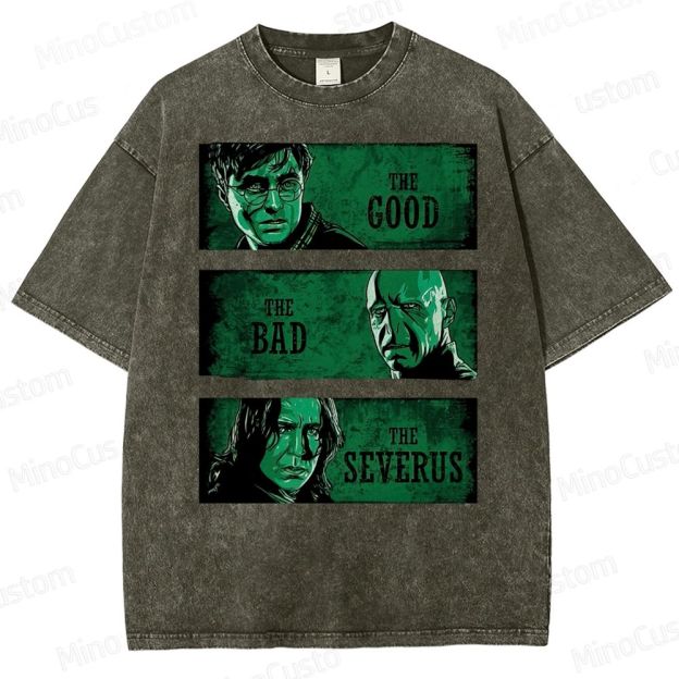 The Good, The Bad, And The Severus Washed T-Shirt 