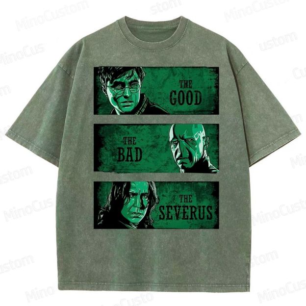 The Good, The Bad, And The Severus Washed T-Shirt 