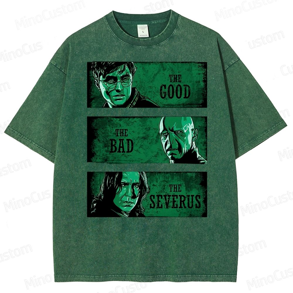 The Good, The Bad, And The Severus Washed T-Shirt 