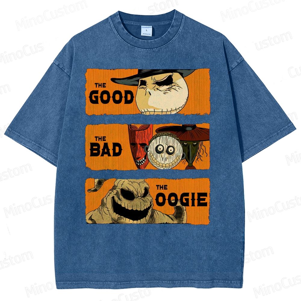 The Good, The Bad, & The Oogie Washed T-Shirt 