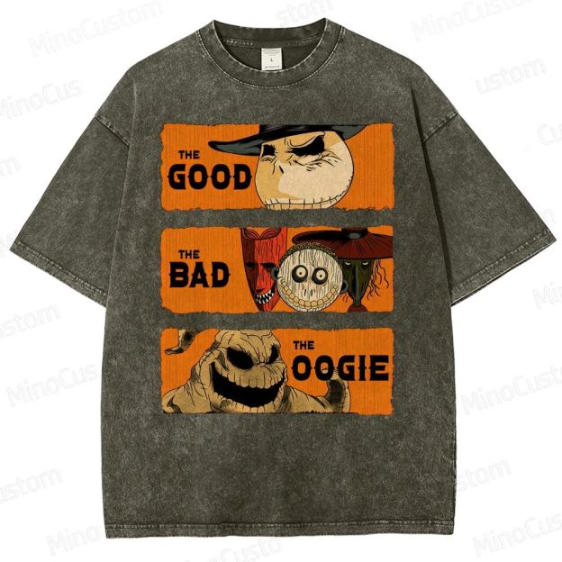 The Good, The Bad, & The Oogie Washed T-Shirt 