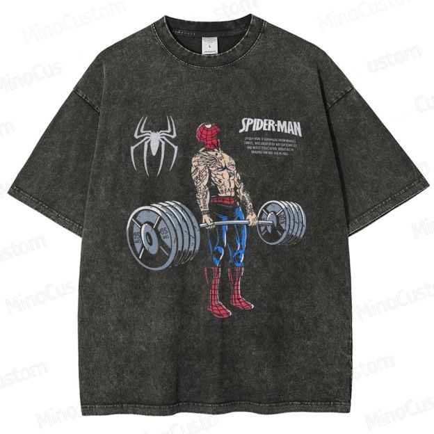 Spider - Man Gym/Workout Graphic T - Shirt