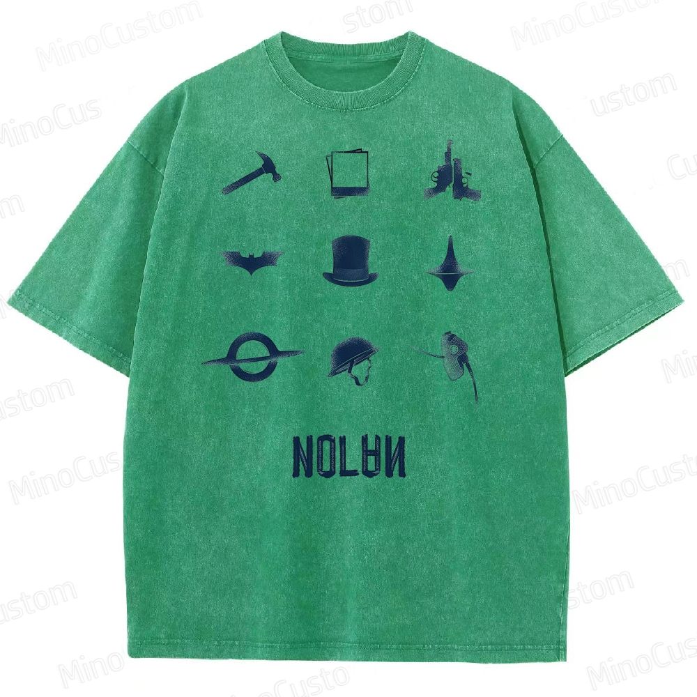 Christopher Nolan's Representative Works Washed T-Shirt 