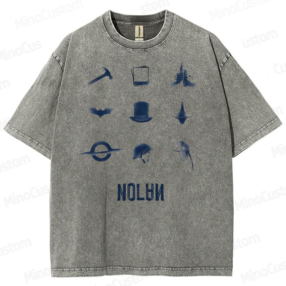 Christopher Nolan's Representative Works Washed T-Shirt 