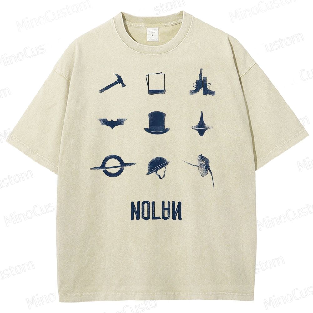 Christopher Nolan's Representative Works Washed T-Shirt 