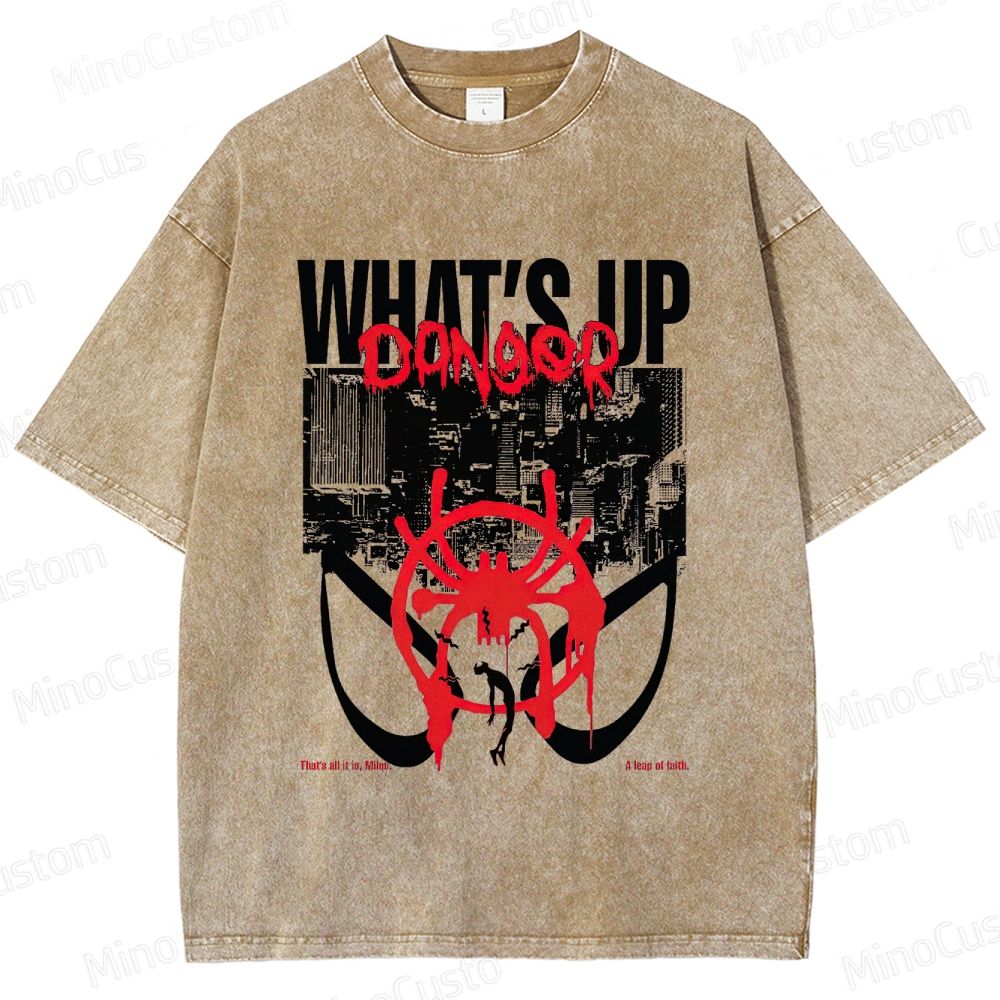 Spider - Man: Into the Spider - Verse 'What's Up Danger' Graphic T - Shirt