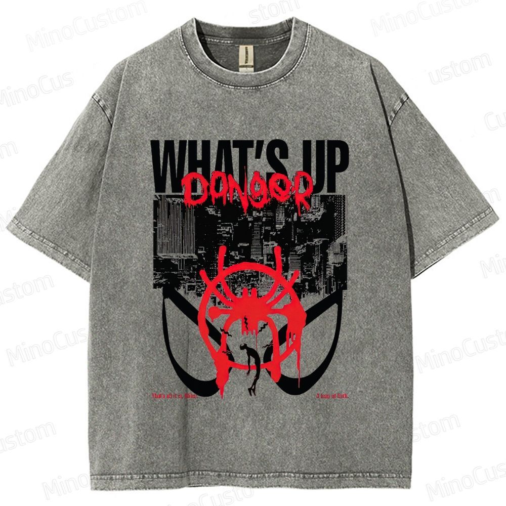 Spider - Man: Into the Spider - Verse 'What's Up Danger' Graphic T - Shirt