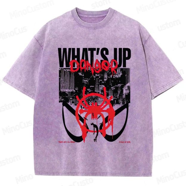 Spider - Man: Into the Spider - Verse 'What's Up Danger' Graphic T - Shirt