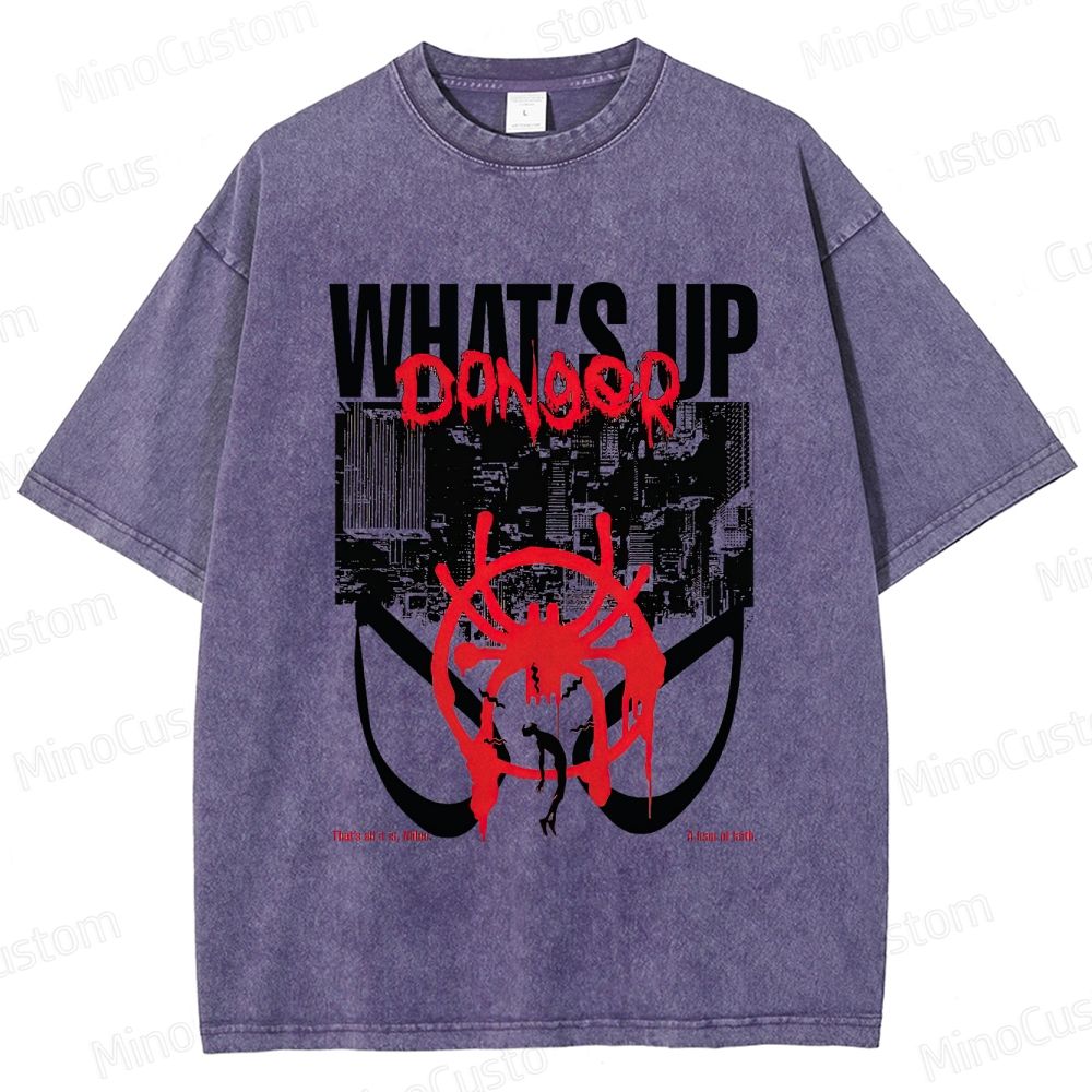 Spider - Man: Into the Spider - Verse 'What's Up Danger' Graphic T - Shirt