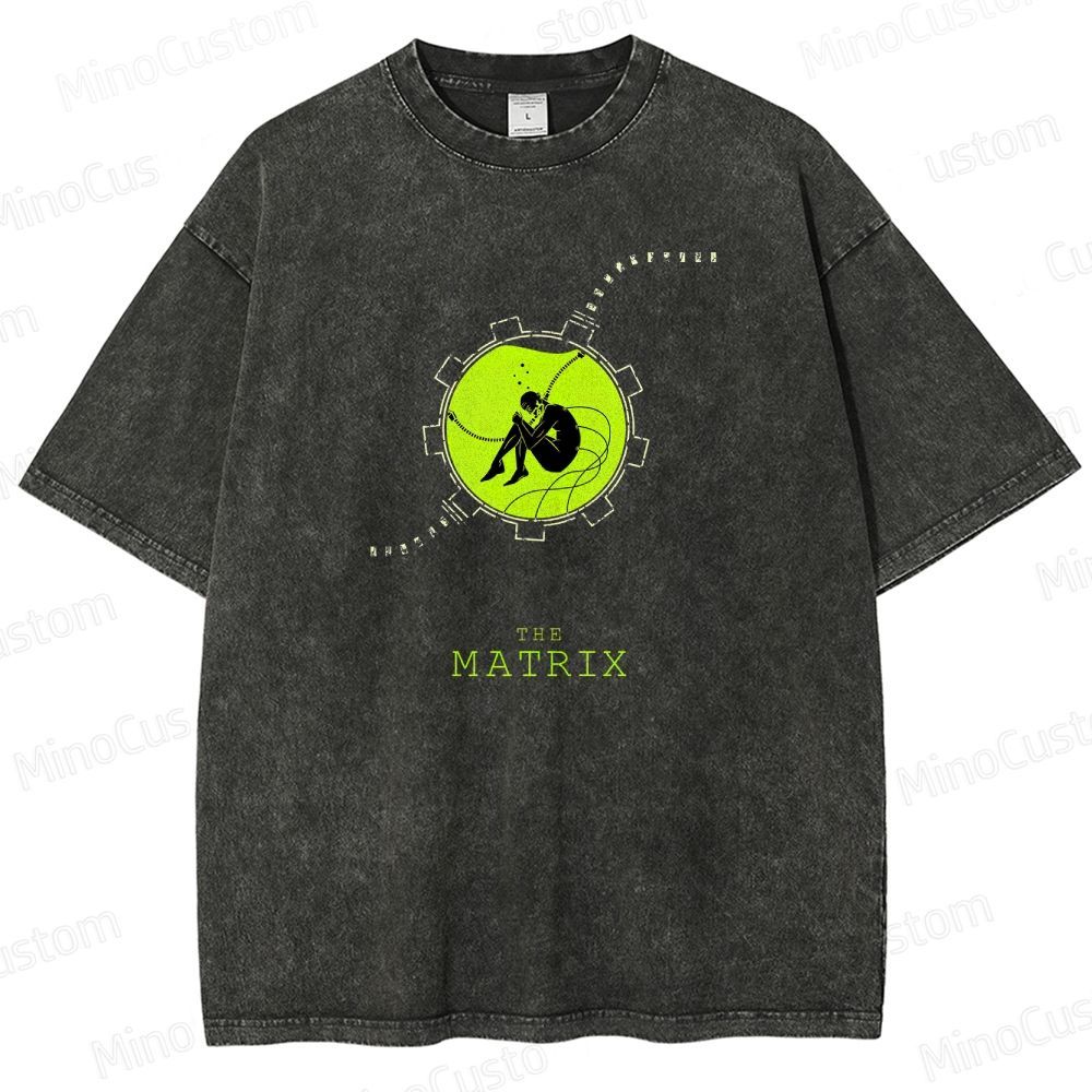 "The Matrix" Sci - Fi Action Movie Graphic T - Shirt