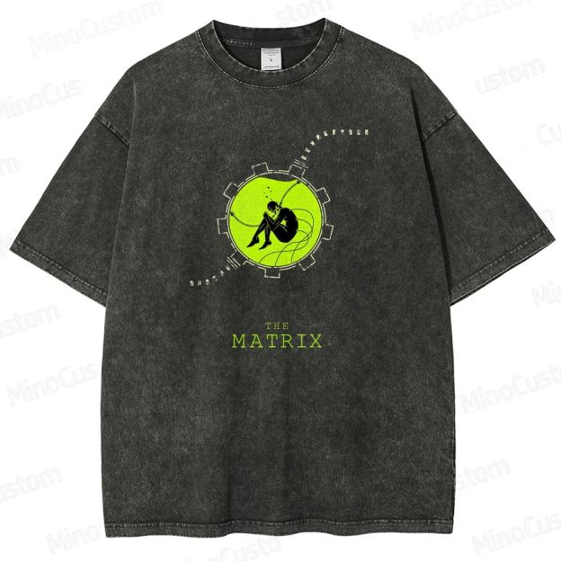"The Matrix" Sci - Fi Action Movie Graphic T - Shirt
