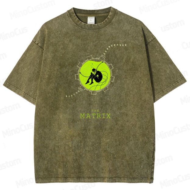 "The Matrix" Sci - Fi Action Movie Graphic T - Shirt