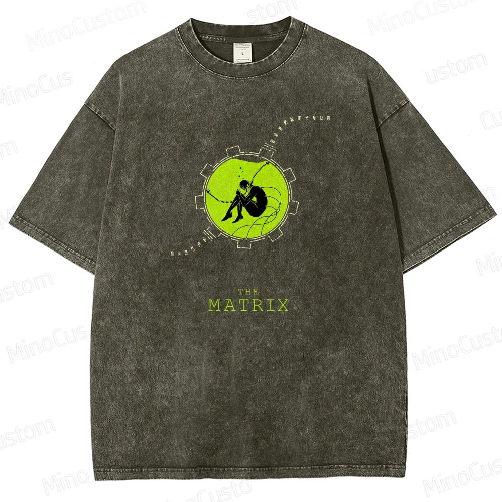 "The Matrix" Sci - Fi Action Movie Graphic T - Shirt