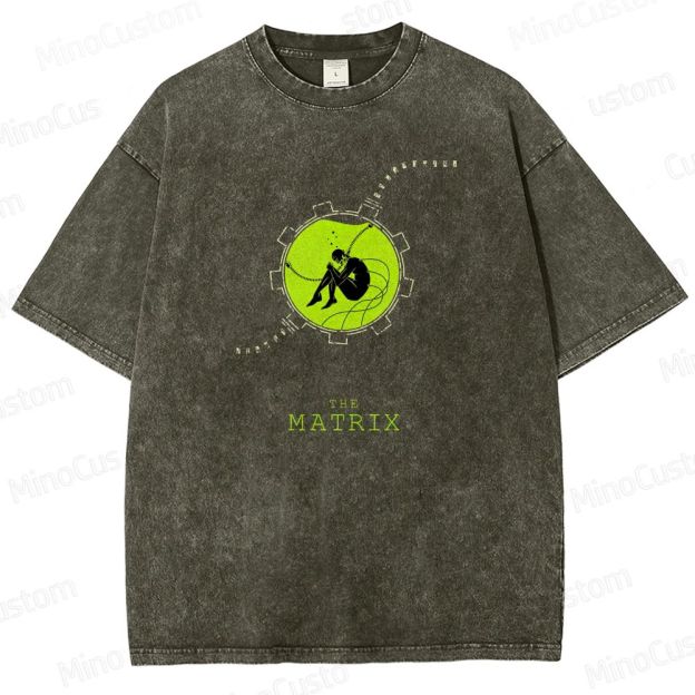 "The Matrix" Sci - Fi Action Movie Graphic T - Shirt