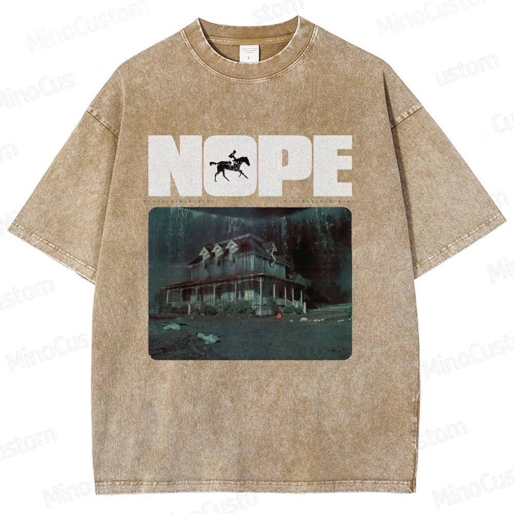 "Nope" Sci - Fi Horror Movie Graphic T - Shirt