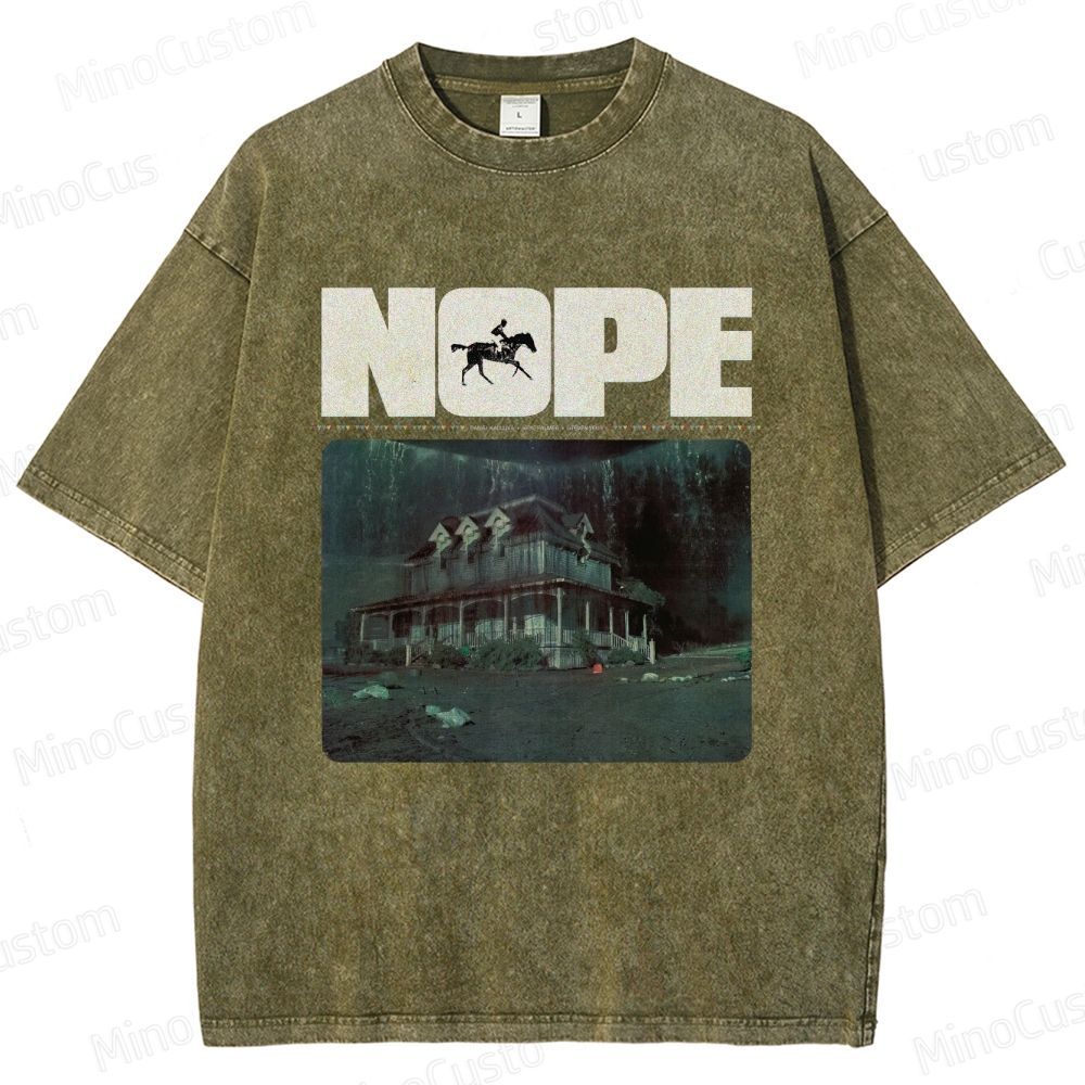 "Nope" Sci - Fi Horror Movie Graphic T - Shirt