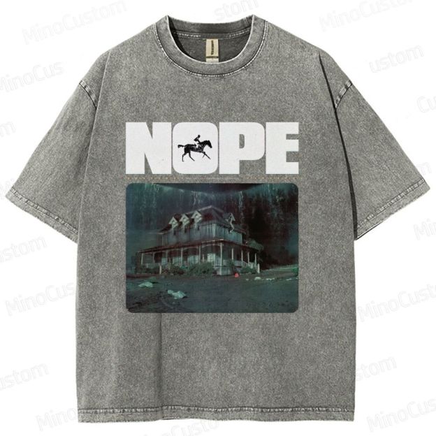 "Nope" Sci - Fi Horror Movie Graphic T - Shirt