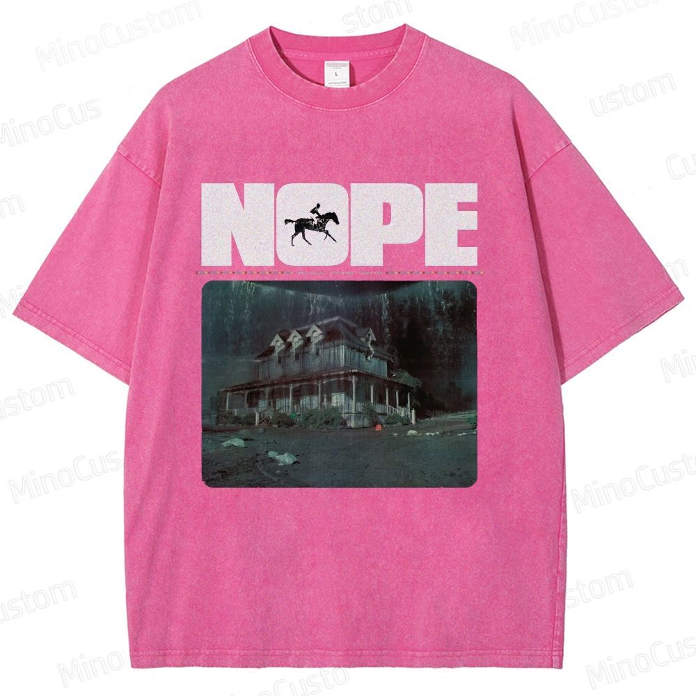"Nope" Sci - Fi Horror Movie Graphic T - Shirt