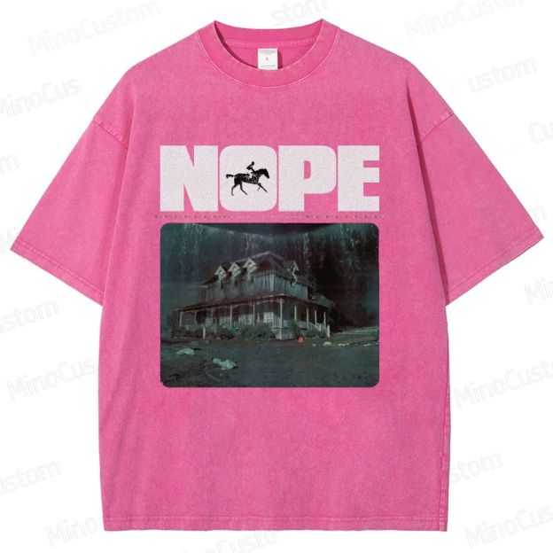 "Nope" Sci - Fi Horror Movie Graphic T - Shirt