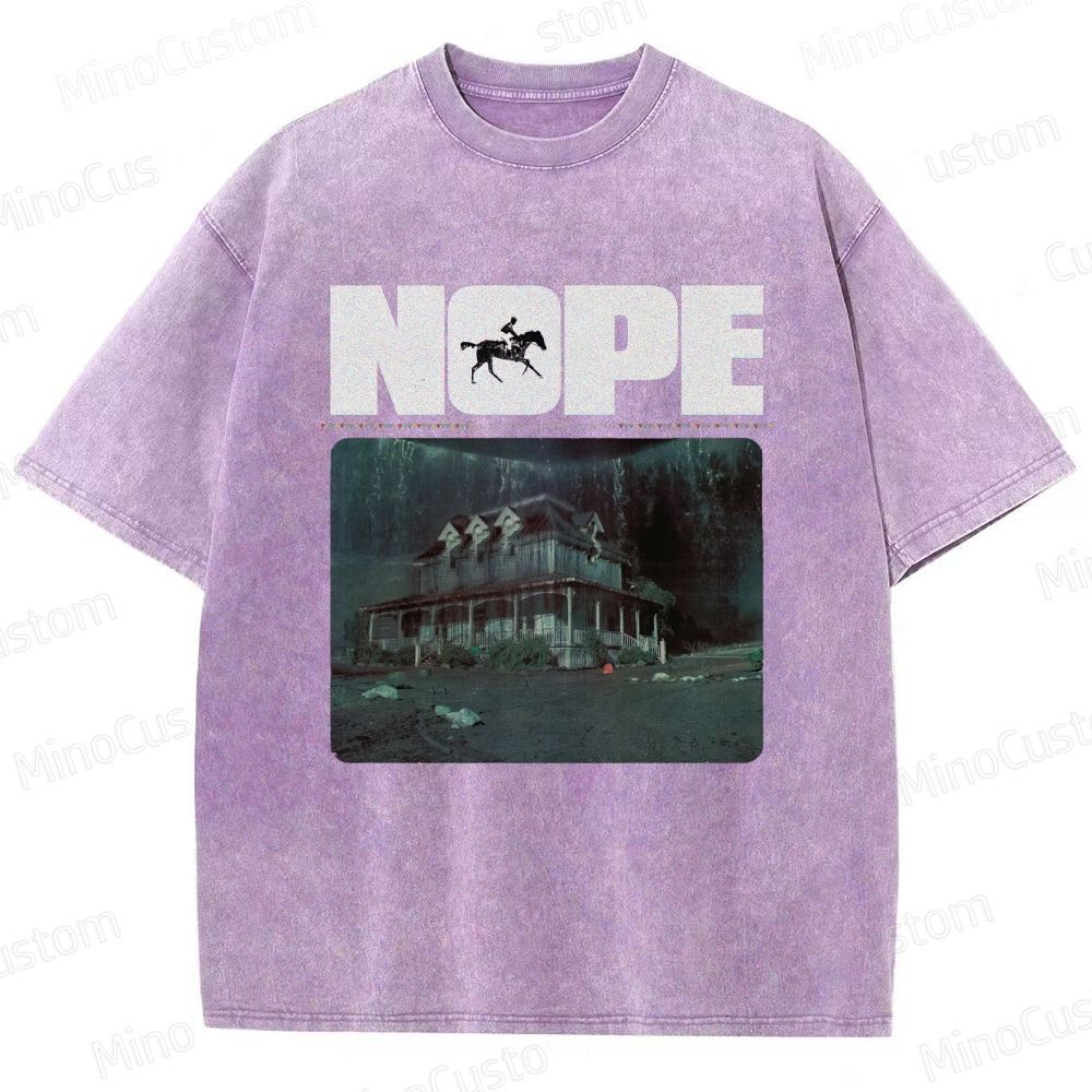 "Nope" Sci - Fi Horror Movie Graphic T - Shirt