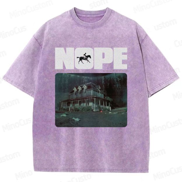 "Nope" Sci - Fi Horror Movie Graphic T - Shirt