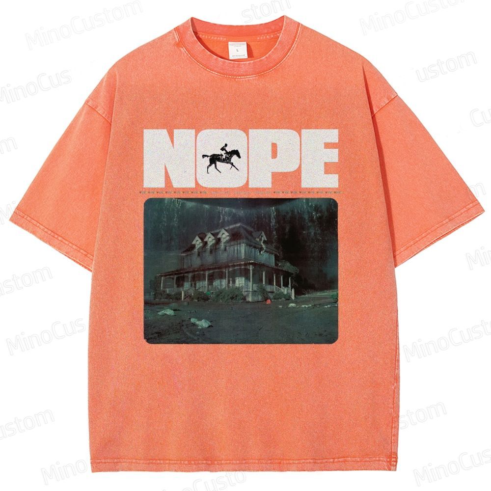 "Nope" Sci - Fi Horror Movie Graphic T - Shirt