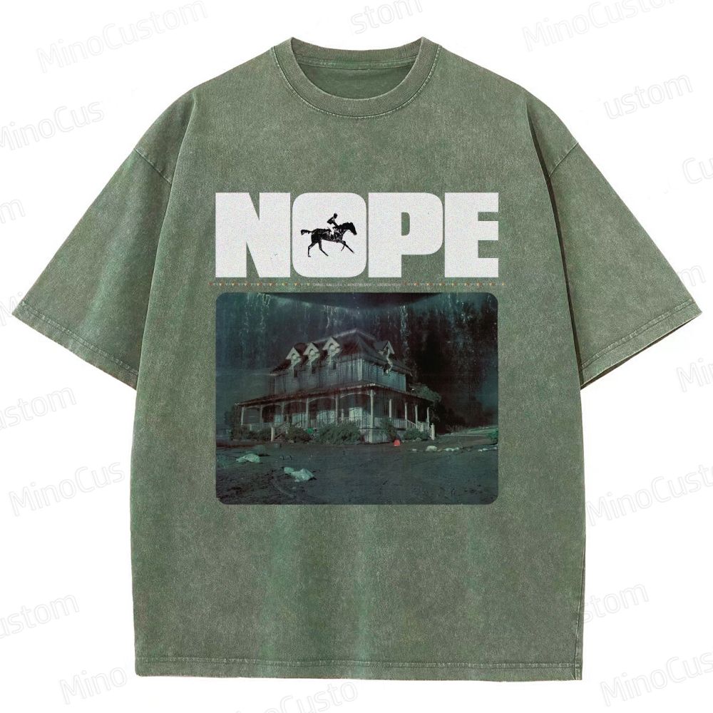 "Nope" Sci - Fi Horror Movie Graphic T - Shirt