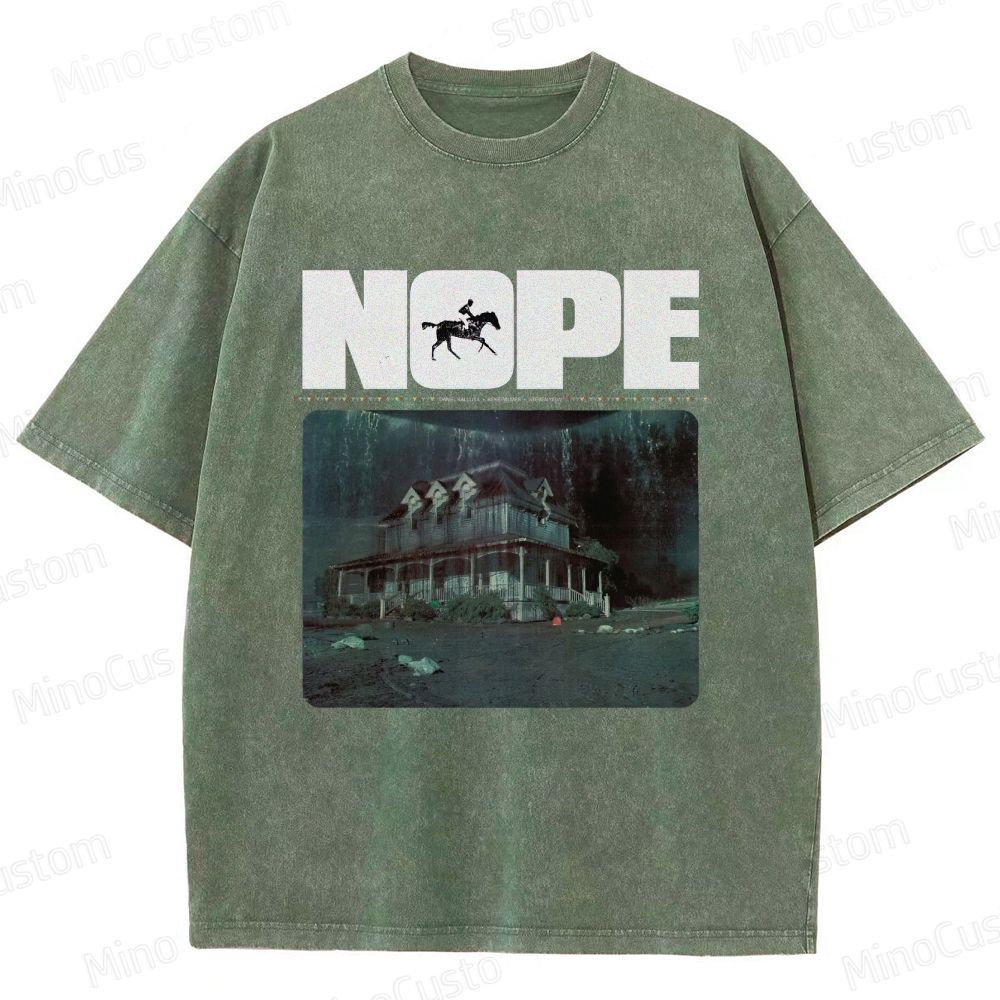 "Nope" Sci - Fi Horror Movie Graphic T - Shirt