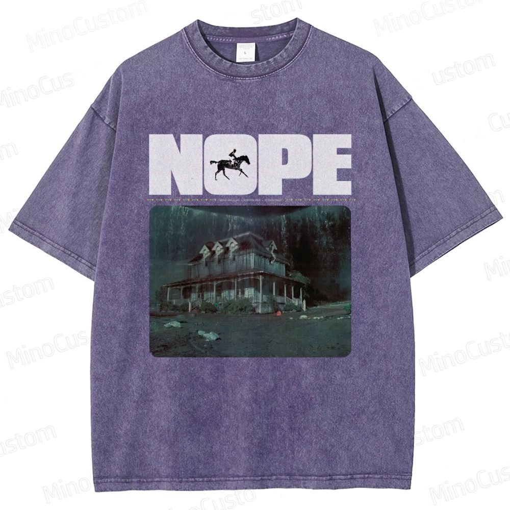 "Nope" Sci - Fi Horror Movie Graphic T - Shirt