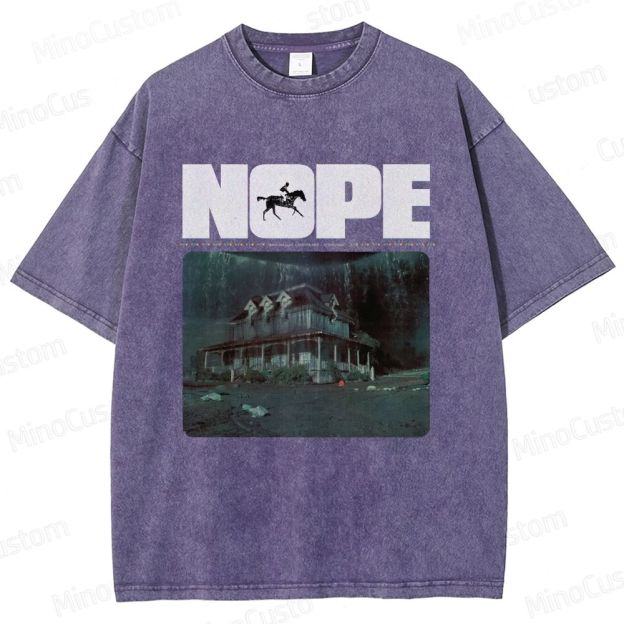 "Nope" Sci - Fi Horror Movie Graphic T - Shirt
