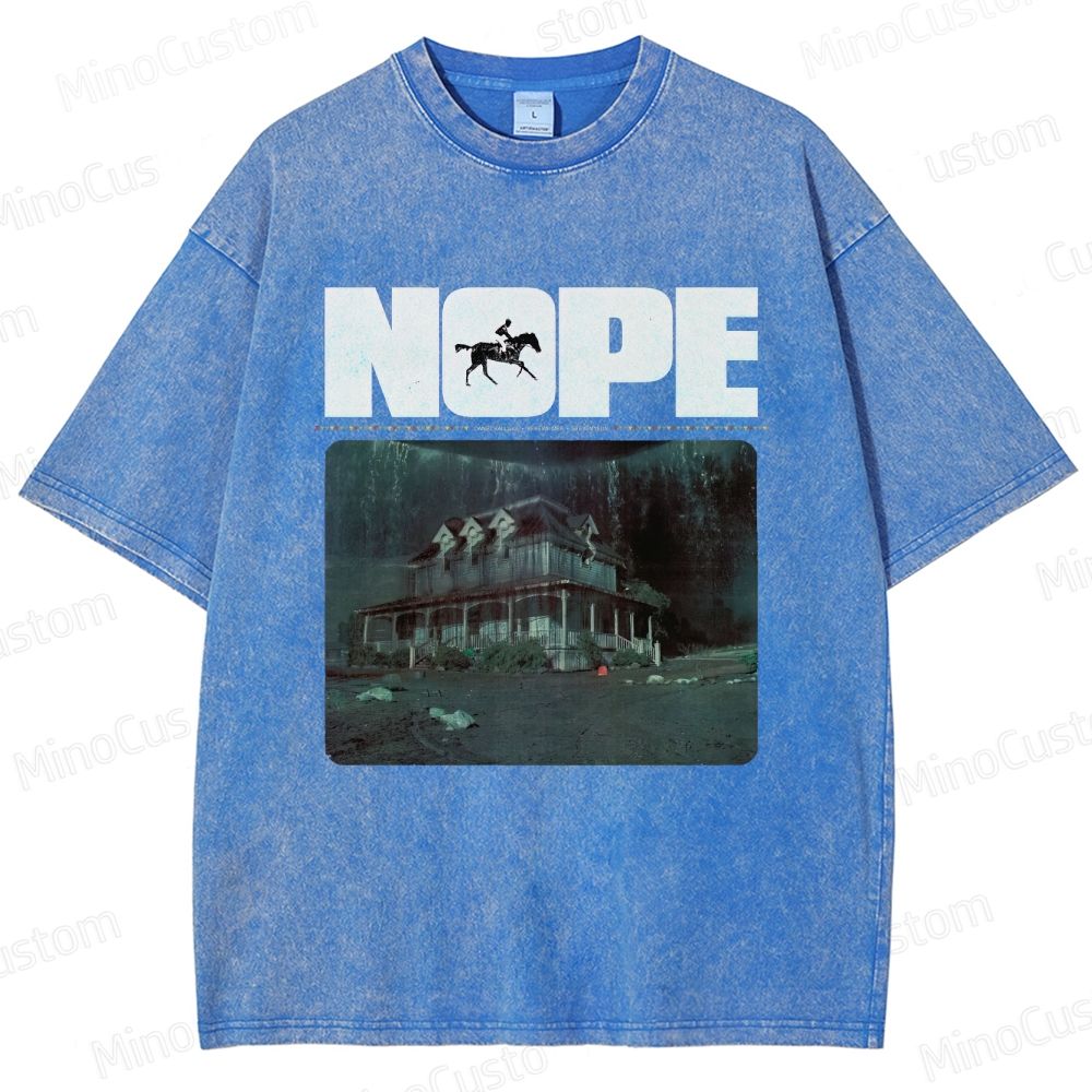 "Nope" Sci - Fi Horror Movie Graphic T - Shirt