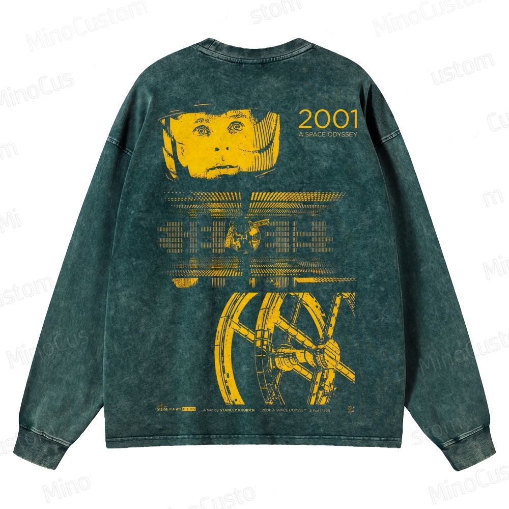 "2001: A Space Odyssey" Movie Washed Sweatshirt