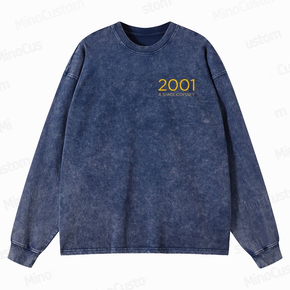 "2001: A Space Odyssey" Movie Washed Sweatshirt