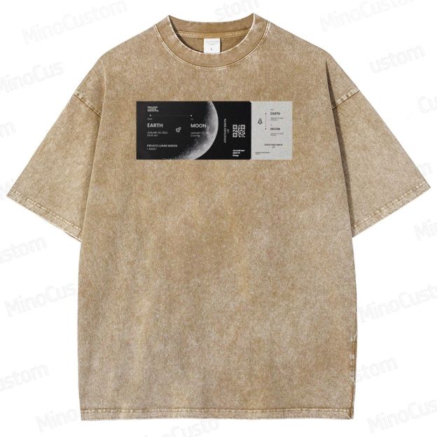 Moon Ticket Noah's Ark Washed T-Shirt 