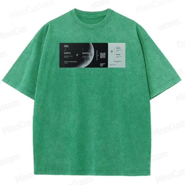 Moon Ticket Noah's Ark Washed T-Shirt 