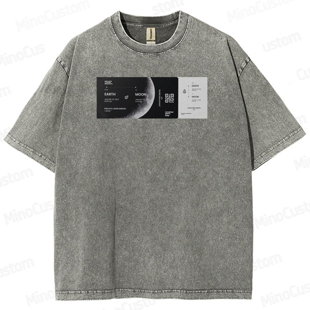 Moon Ticket Noah's Ark Washed T-Shirt 