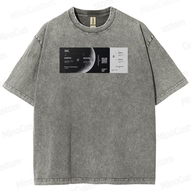 Moon Ticket Noah's Ark Washed T-Shirt 
