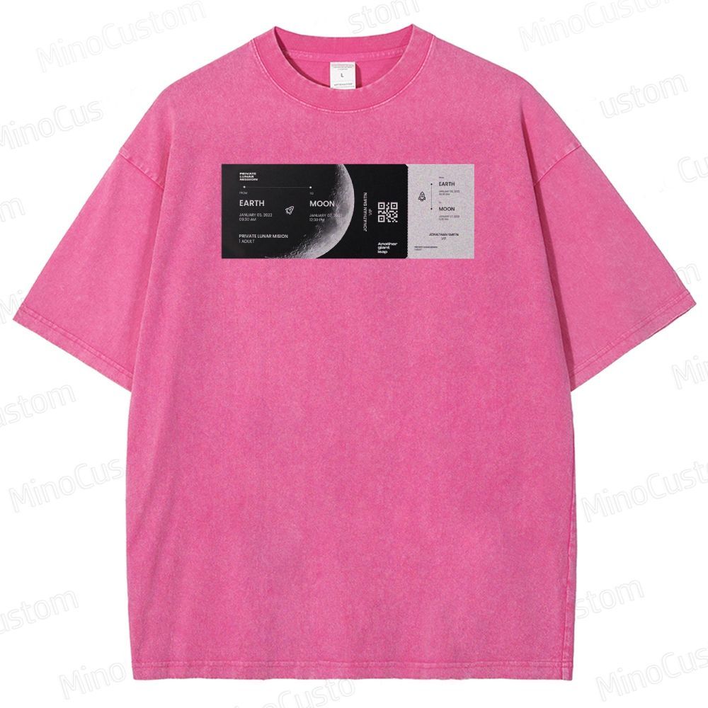 Moon Ticket Noah's Ark Washed T-Shirt 