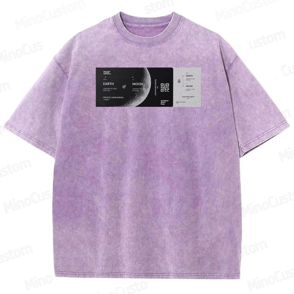 Moon Ticket Noah's Ark Washed T-Shirt 