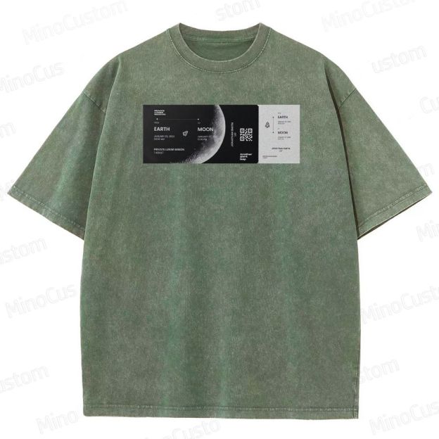 Moon Ticket Noah's Ark Washed T-Shirt 