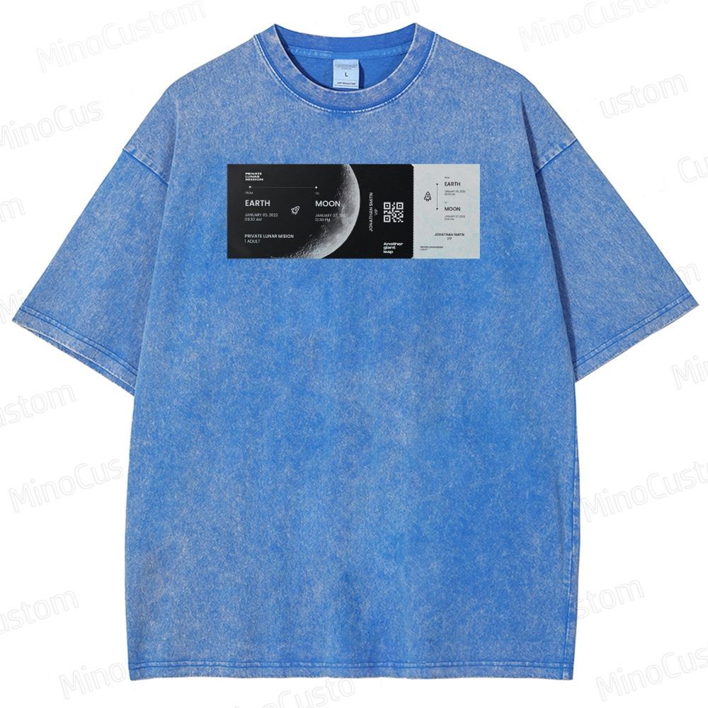 Moon Ticket Noah's Ark Washed T-Shirt 