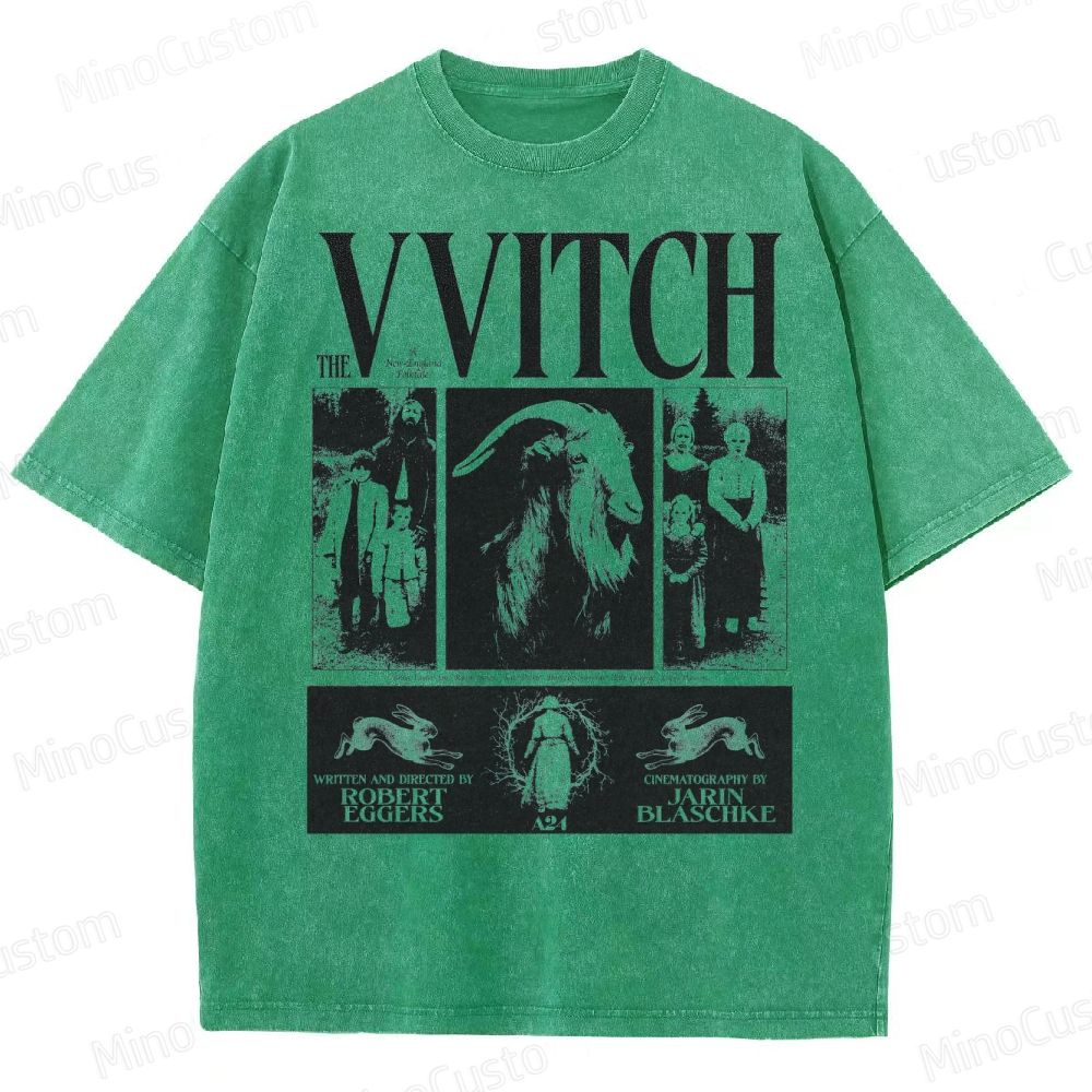 Horror Folktale Washed T-Shirt