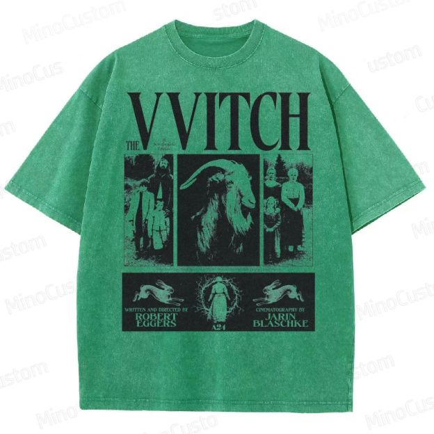 Horror Folktale Washed T-Shirt